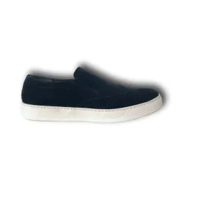 Italian Made Blue Suede Men's Loafers by Richard