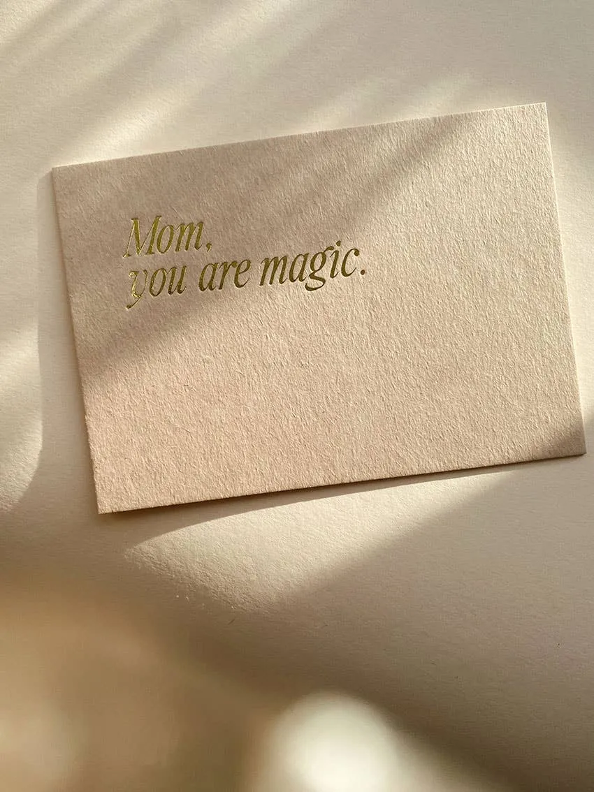 Heartfelt Postcard for Moms