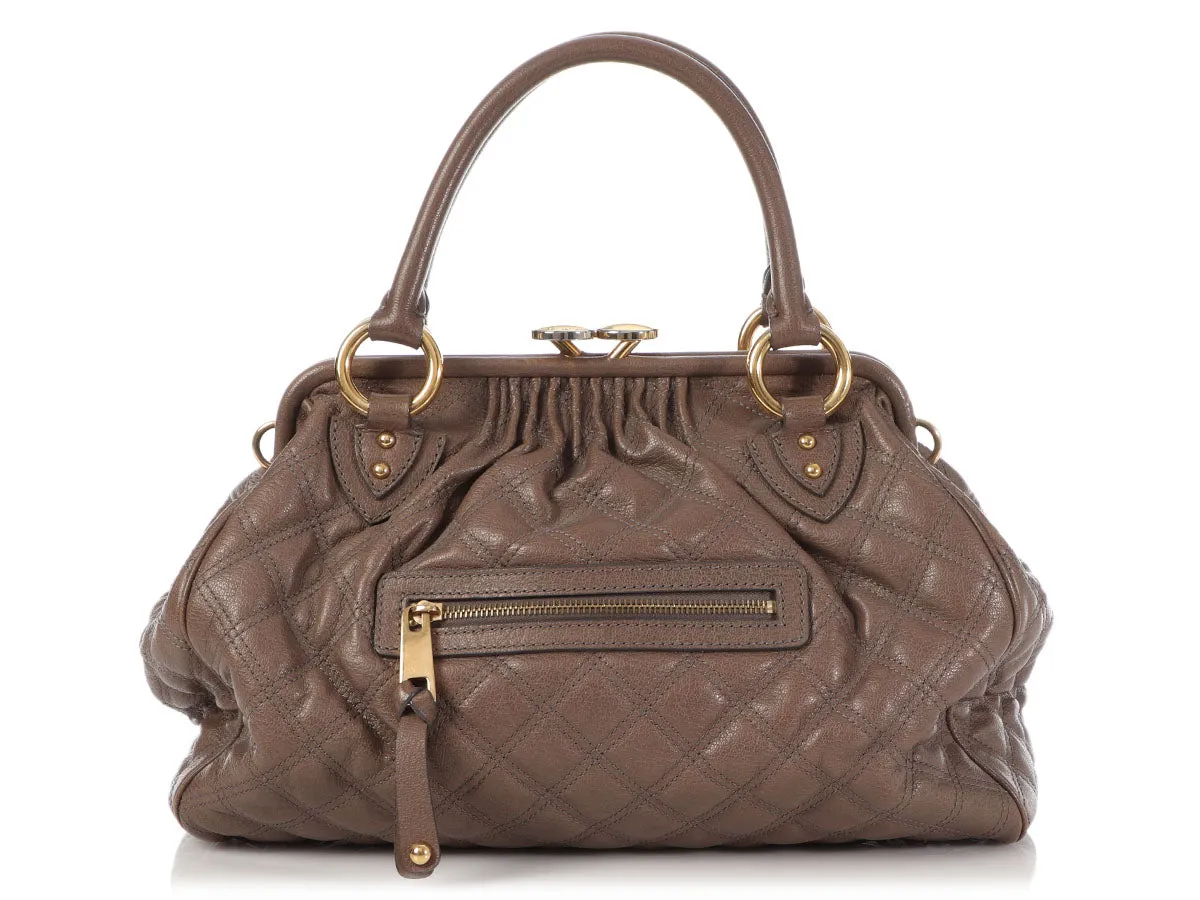 Marc Jacobs Brown Stam