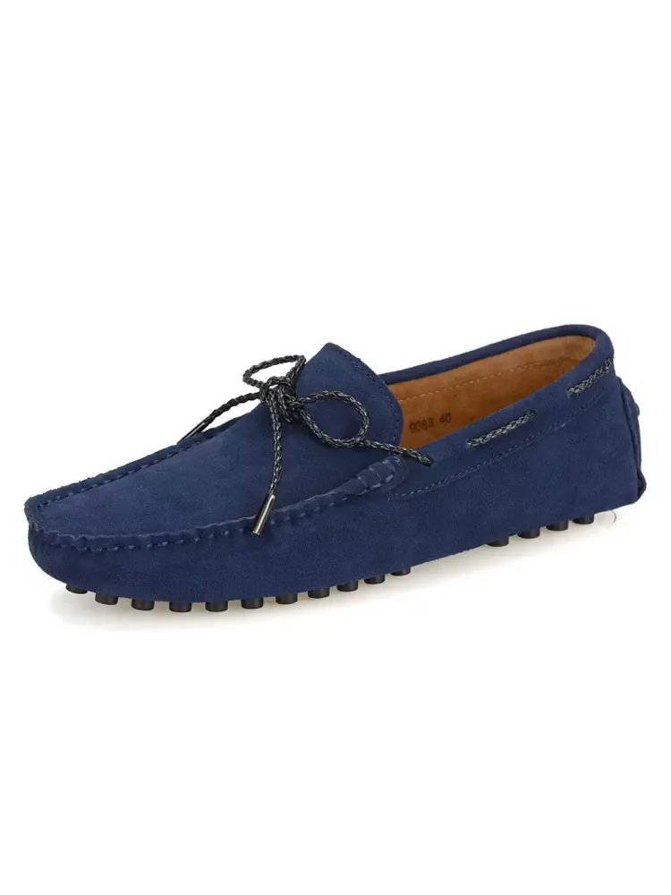 Men's Suede Driving Moccasin Shoes Slip-On Loafers