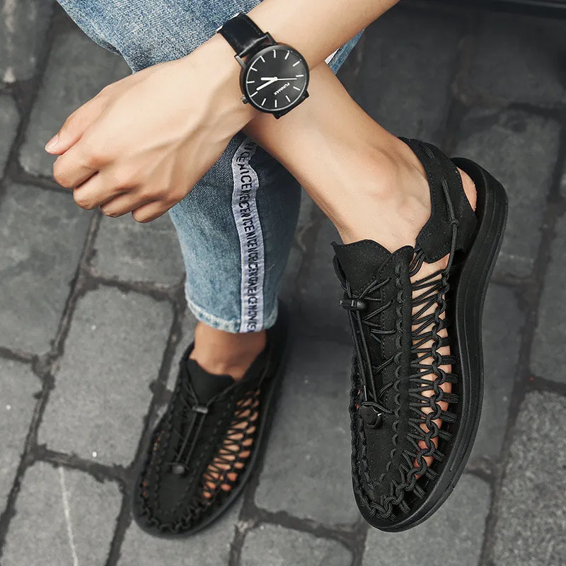 Men's Summer Woven Lace-up Sandals II