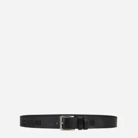 Woven Fabric Belt - Red/Navy