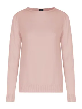 Maglia barchetta in Nice Wool - Peach Whip