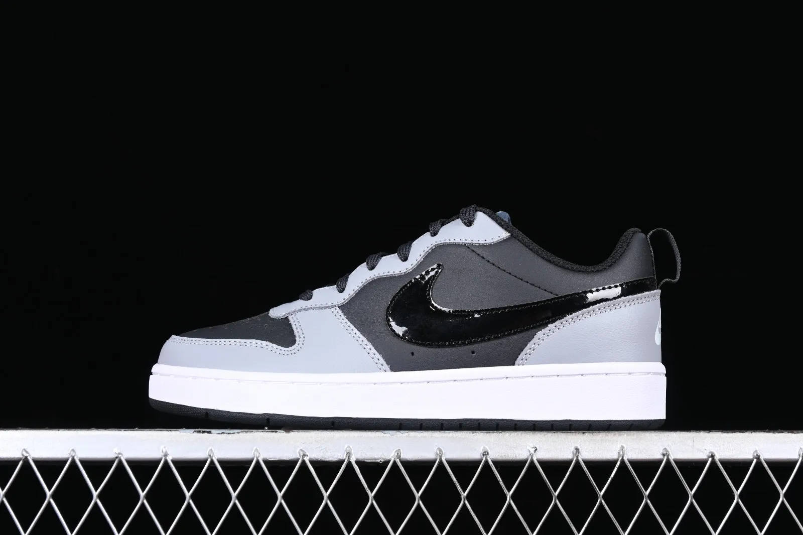 Nike Court Borough Low 2 GS Anthracite Stadium Grey Pure Platinum BQ5448-014