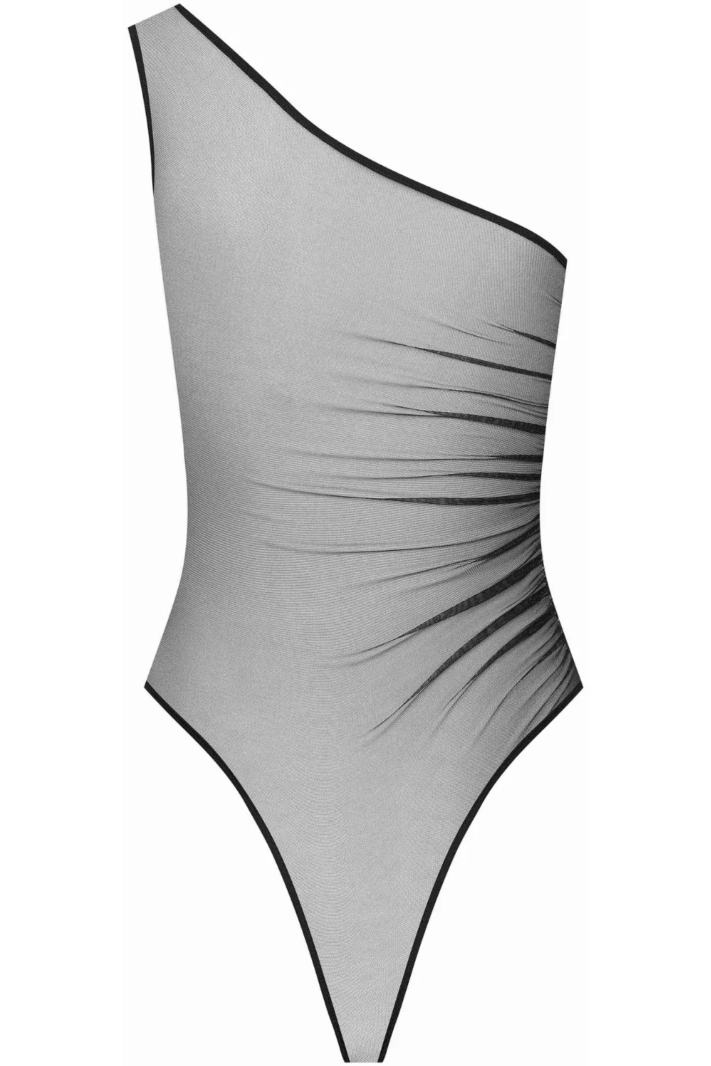 Wild Night Asymmetric Thong Bodysuit