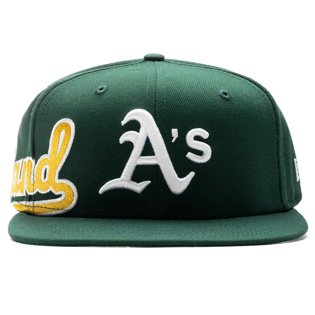 Side Split Oakland Athletics Fitted 59FIFTY