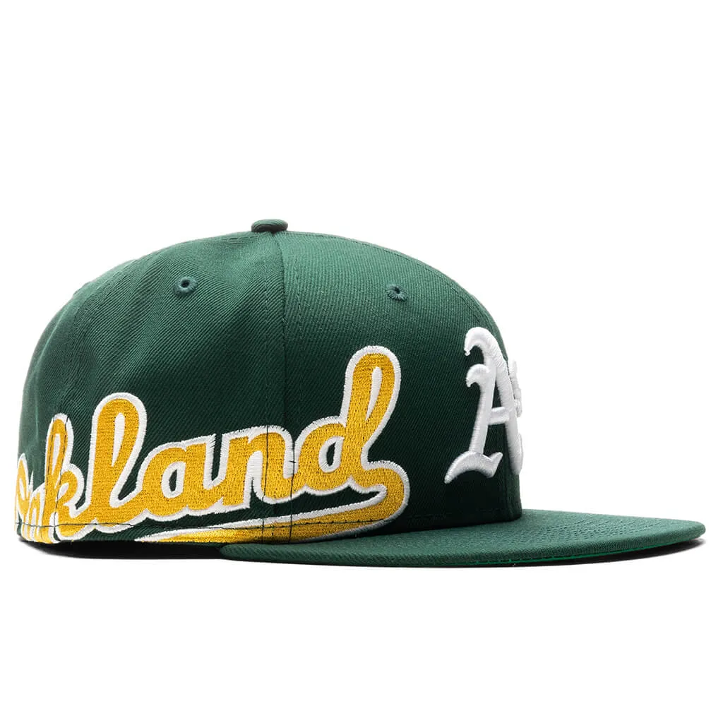 Side Split Oakland Athletics Fitted 59FIFTY