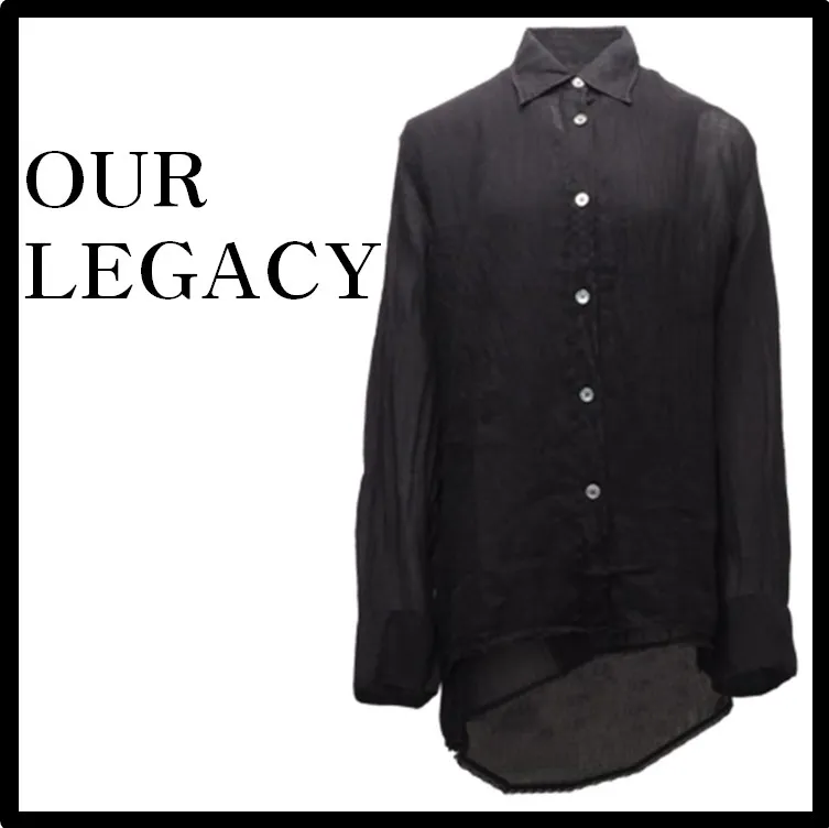 OUR LEGACY Logo Casual Street Style Shirts & Blouses