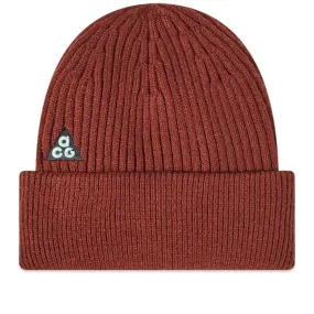 Oxen Brown & Mint Foam Nike ACG Cuffed Beanie