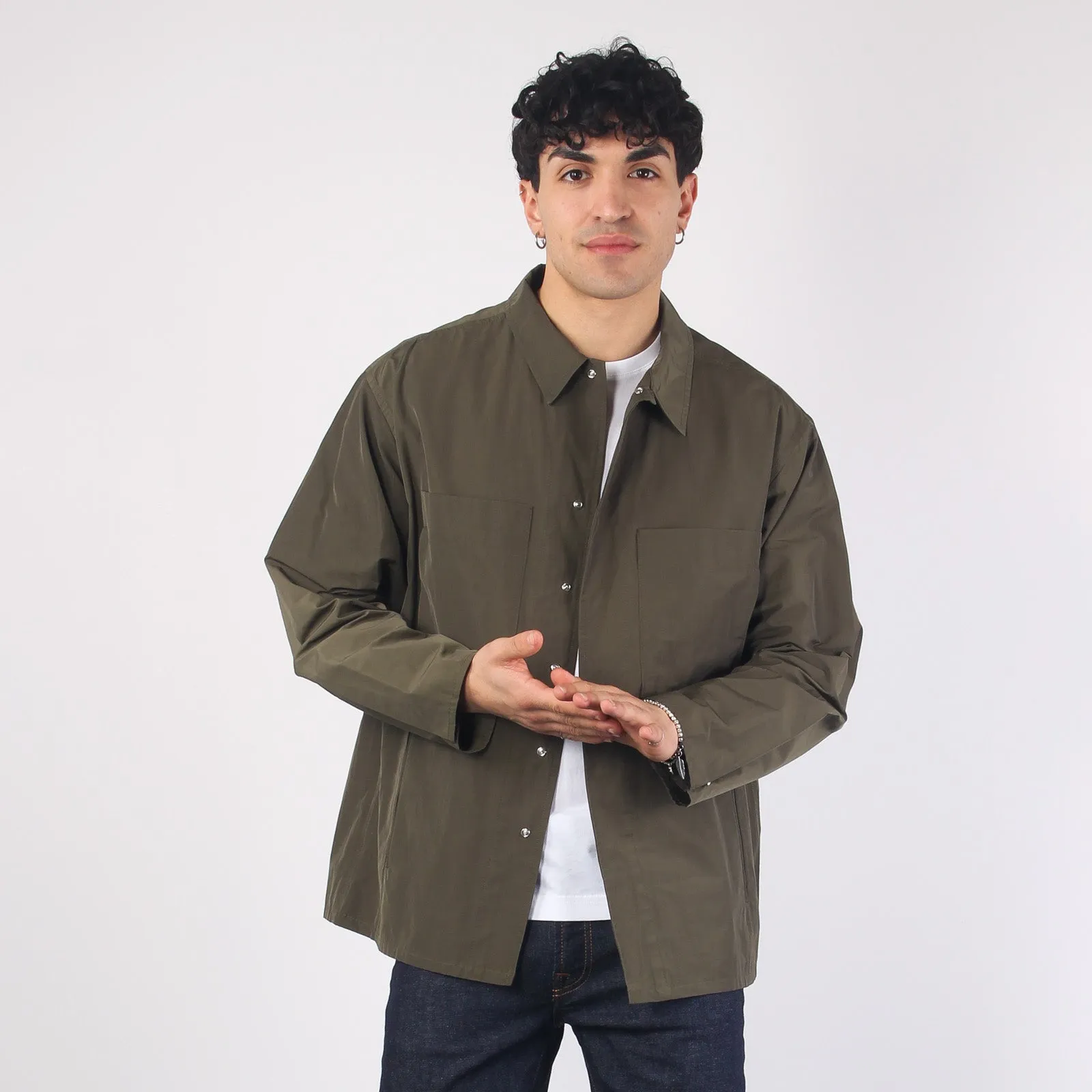 Tech Military Green Jacket