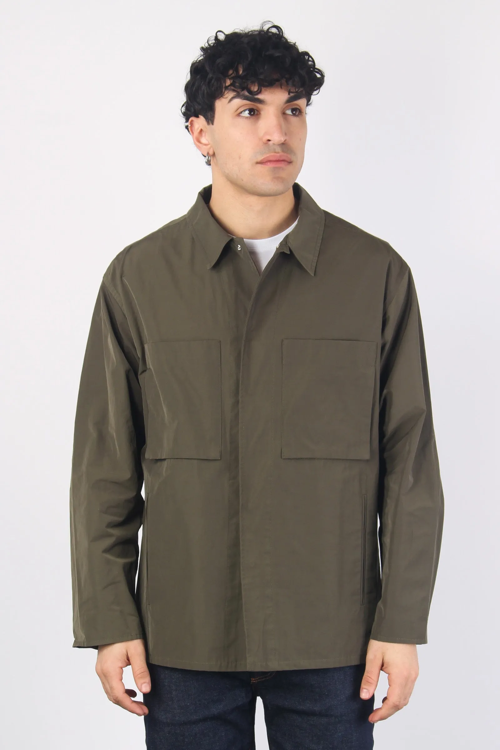 Tech Military Green Jacket