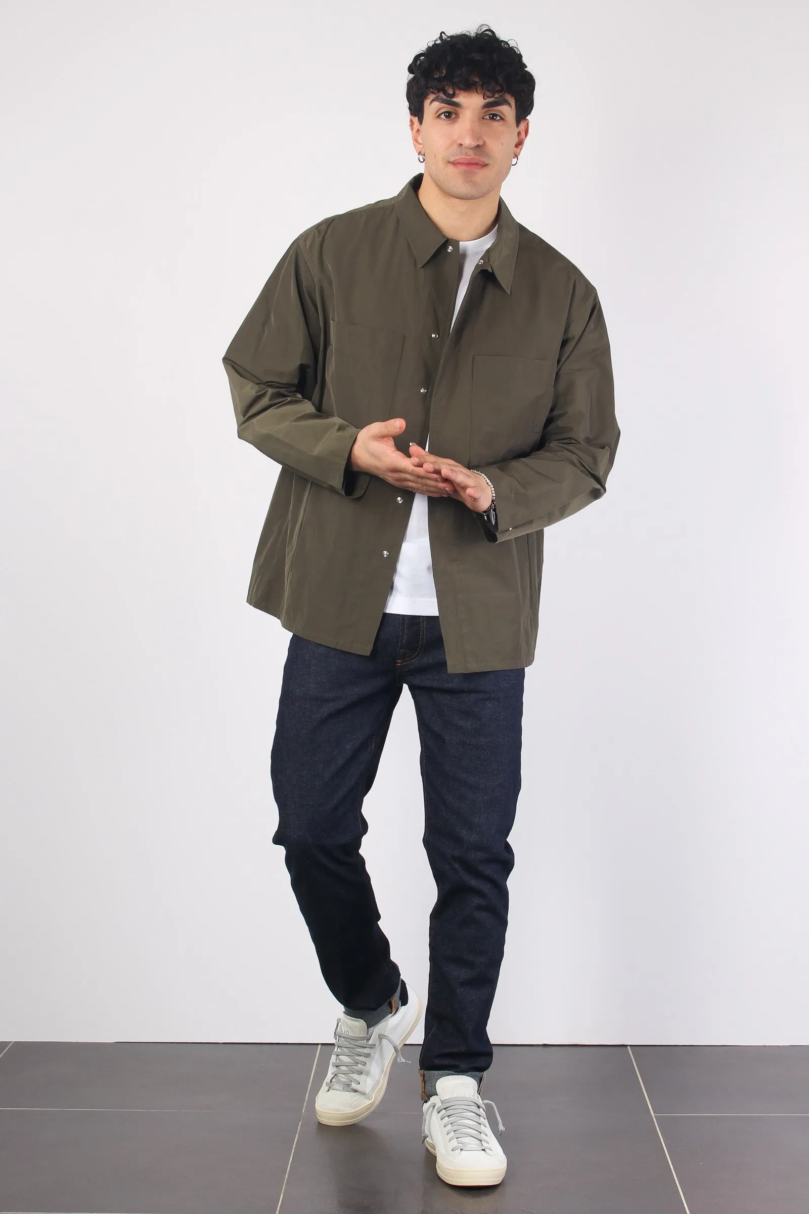 Tech Military Green Jacket