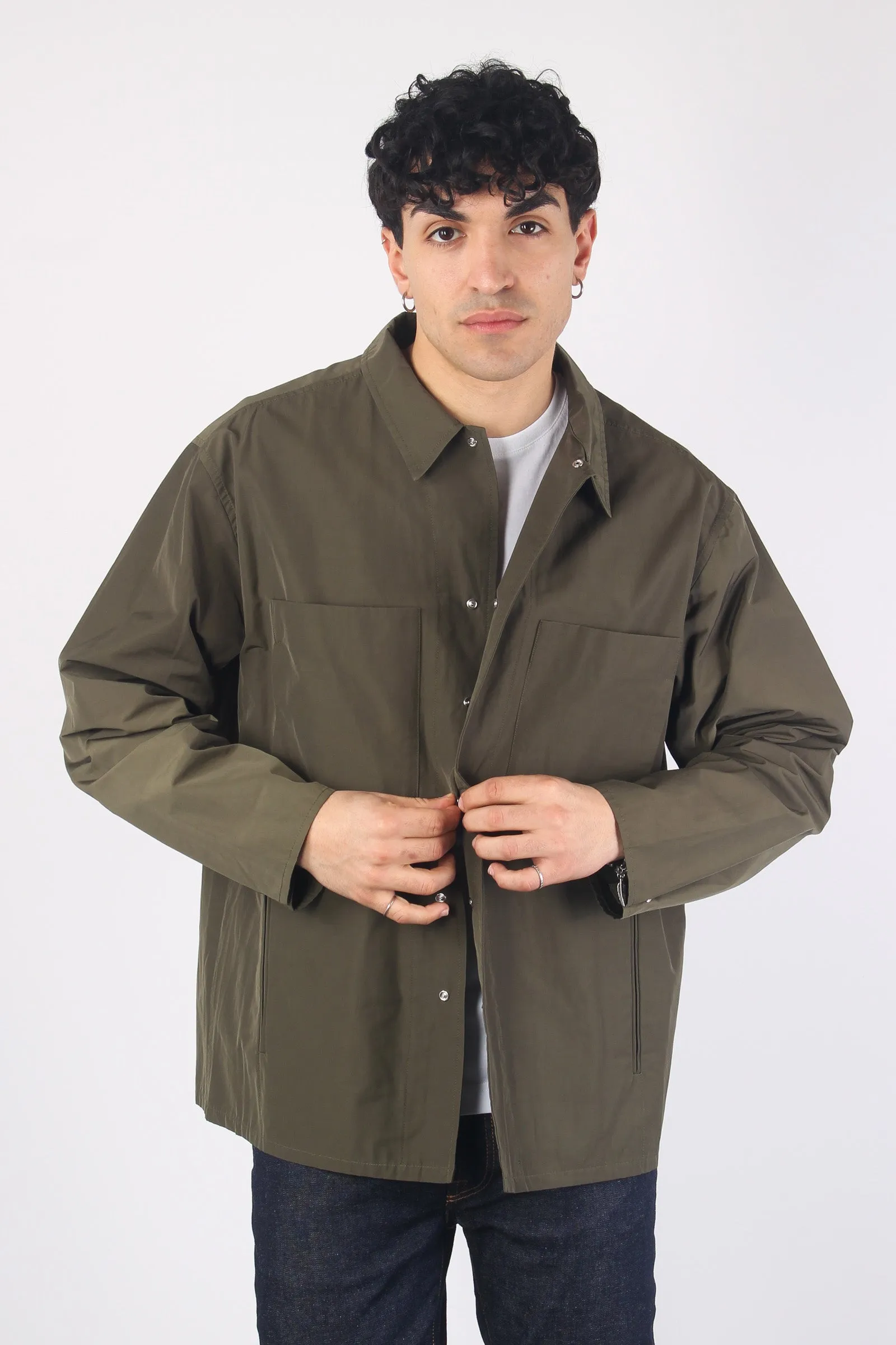 Tech Military Green Jacket