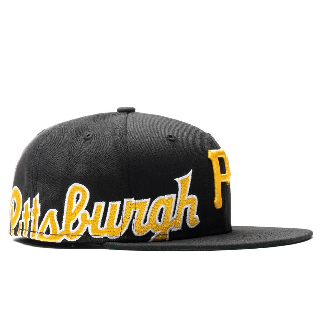 Side Split Pittsburgh Pirates Fitted 59FIFTY