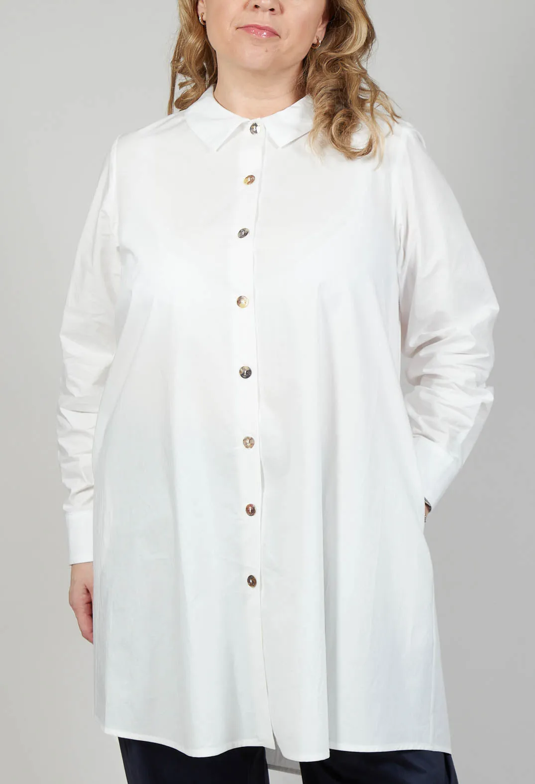 Rice Pleated Back Shirt