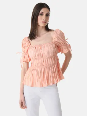 Top with Pleats and Smocking