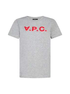 A.P.C. Logo Crewneck T-Shirt with Print