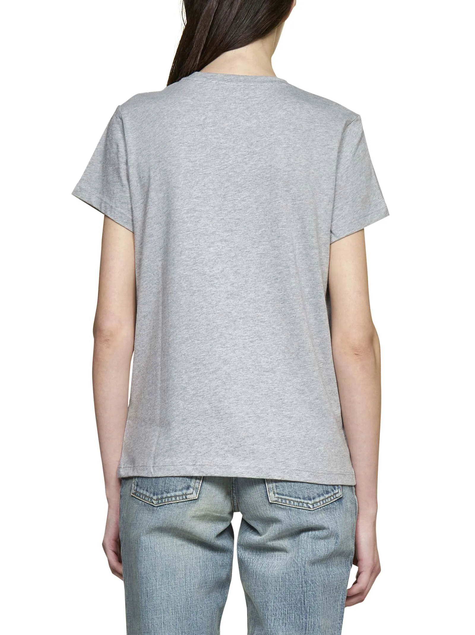 A.P.C. Logo Crewneck T-Shirt with Print