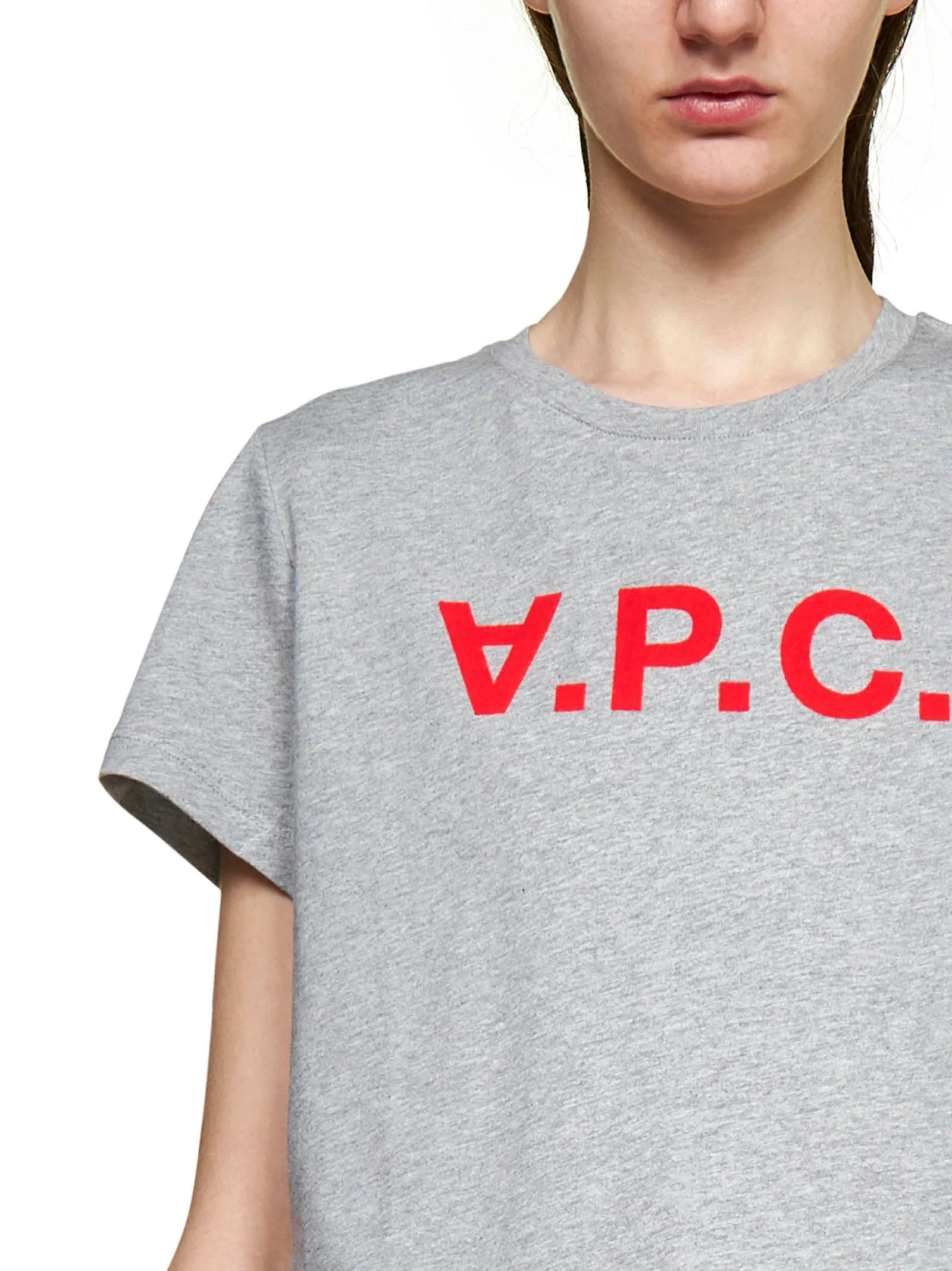 A.P.C. Logo Crewneck T-Shirt with Print