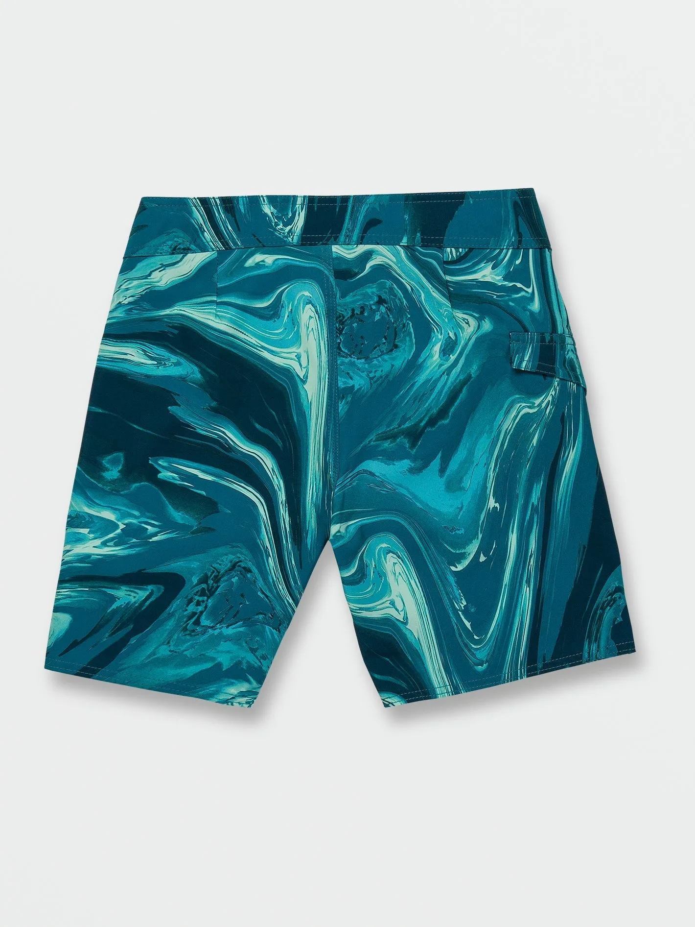 Big Boys Psyche Marble Swim Trunks - Cali Blue Heather