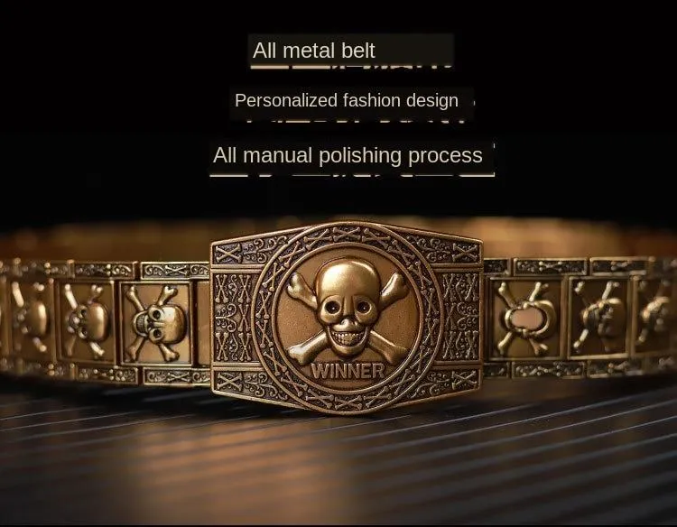 Punk Skull Belt