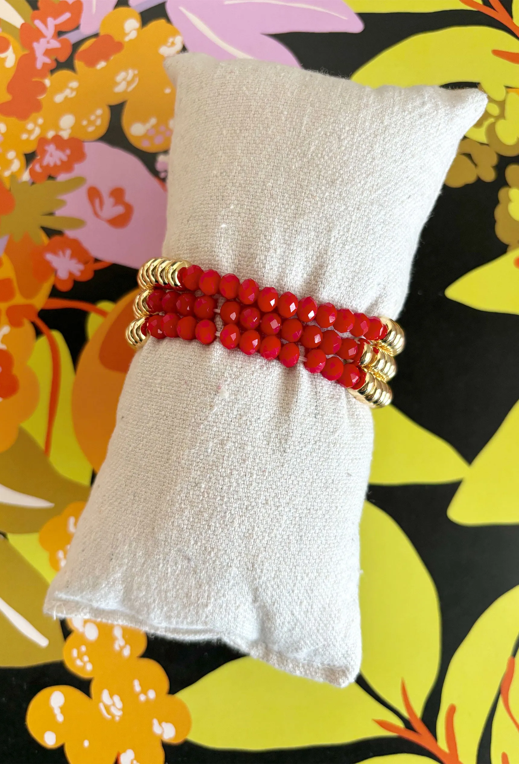 High Standards Bracelet Set Red