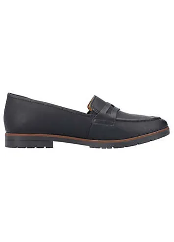 Rieker Kaleidoscope Faux Leather Slip-On Loafers