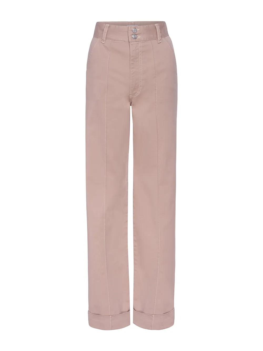 Retro Rose Cuffed Pants