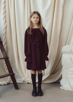 Royal Burgundy ERWYNN Dress