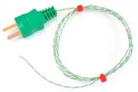 RS PRO Type K Exposed Junction Thermocouple 2m Length, 1/0.5mm Diameter → +260°C