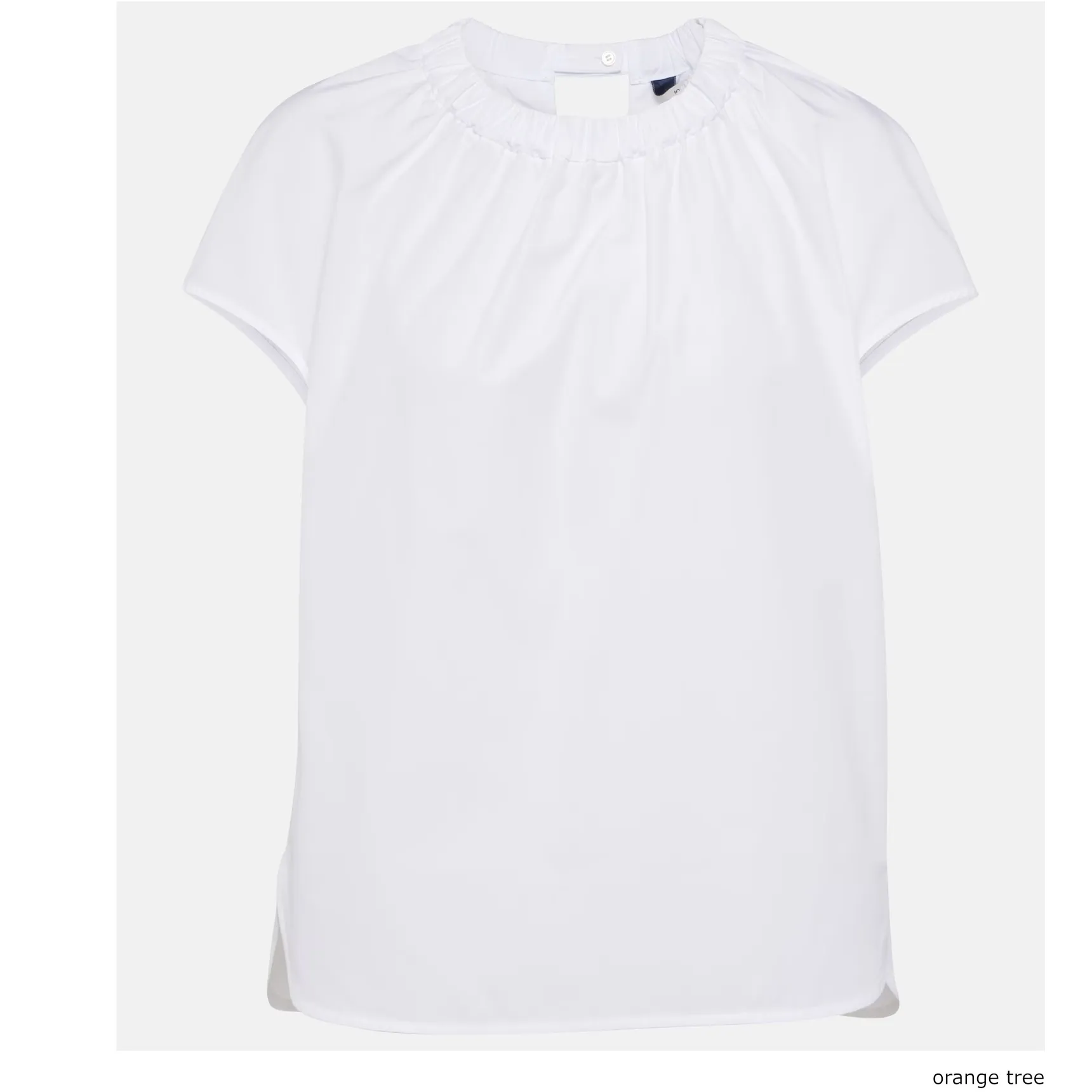 Elegant Cotton Shirts & Blouses with Short Sleeves