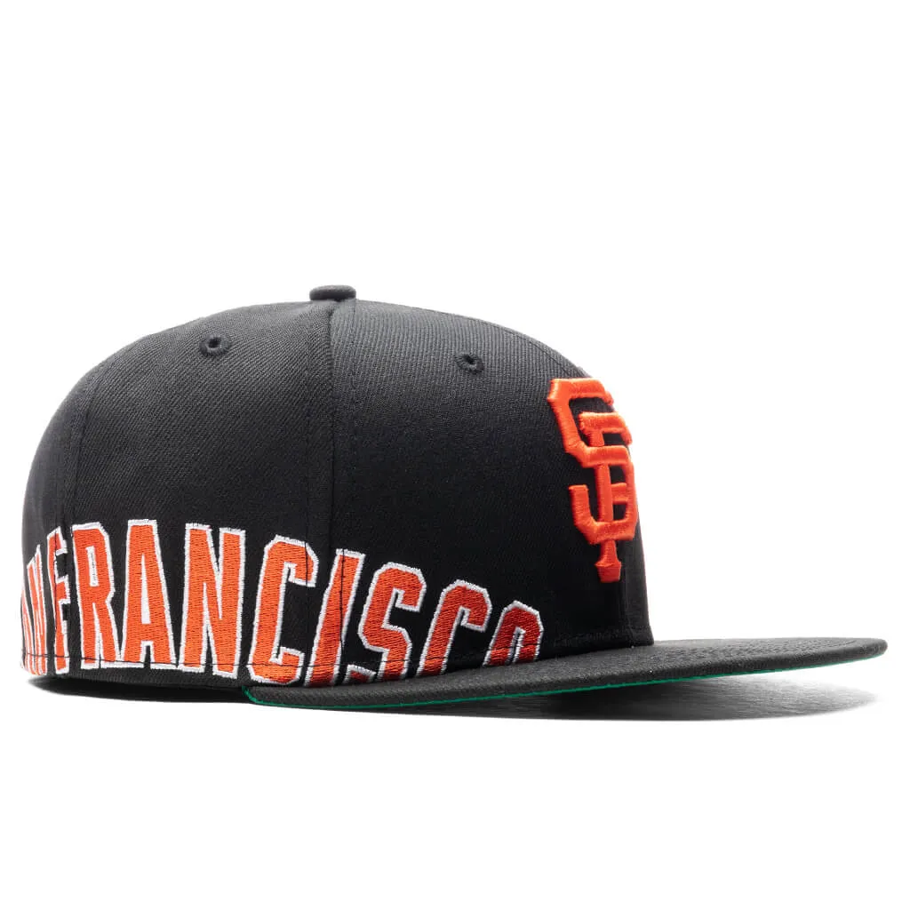 Side Split San Francisco Giants Fitted 59FIFTY