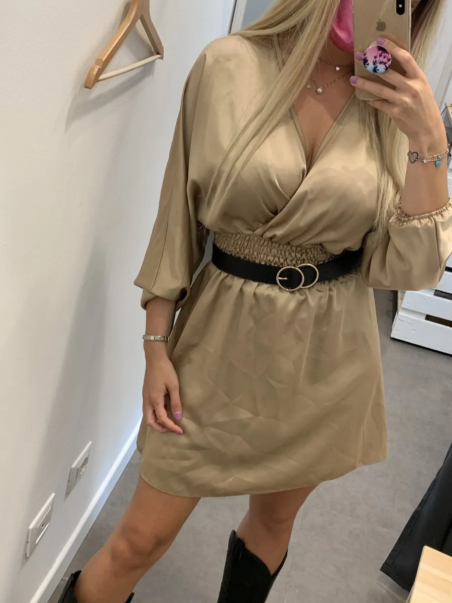 Satin Dress