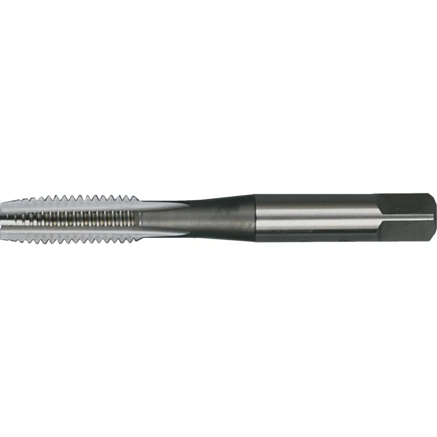 Second Tap, Straight Flute, 1/4in. x 28 UNF, High Speed Steel, UNF, Bright