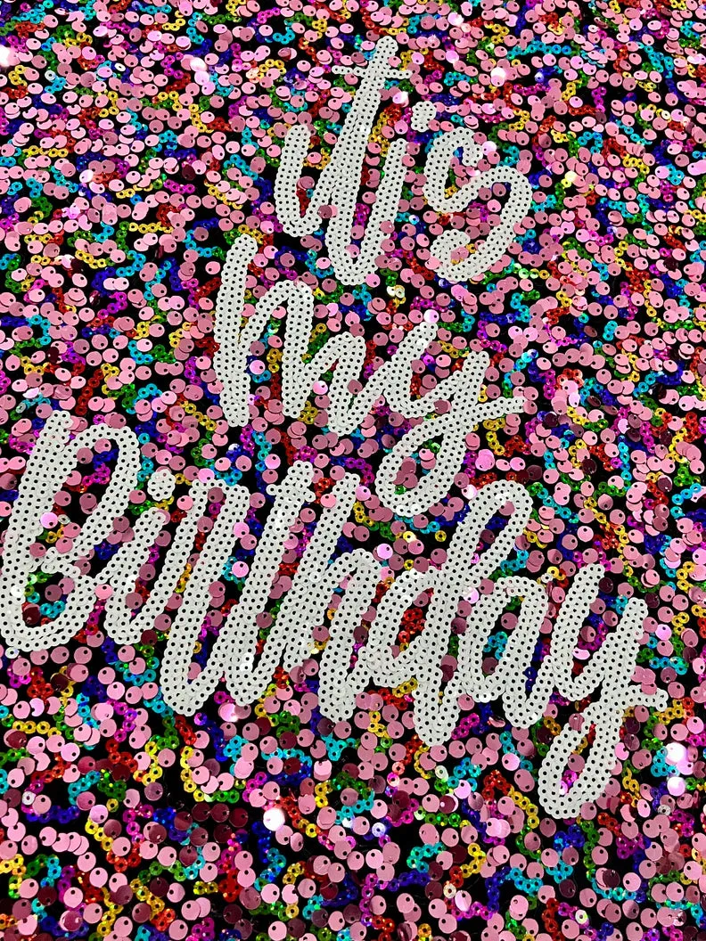 Sequin Birthday Shirt: It's My Birthday