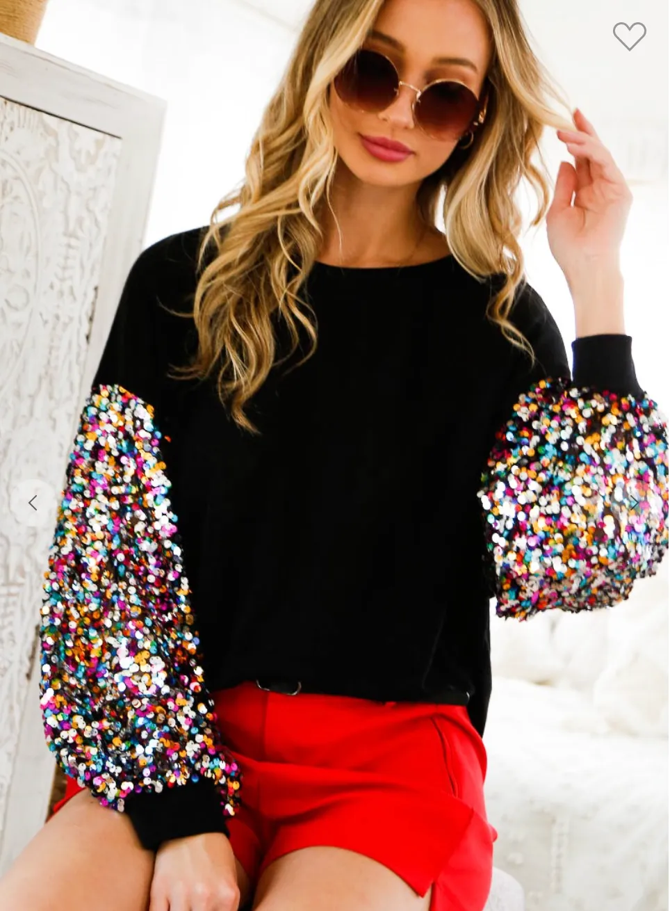 Sequin Top for Rooftop Affair