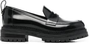 Sergio Rossi Joan slip on loafers Black