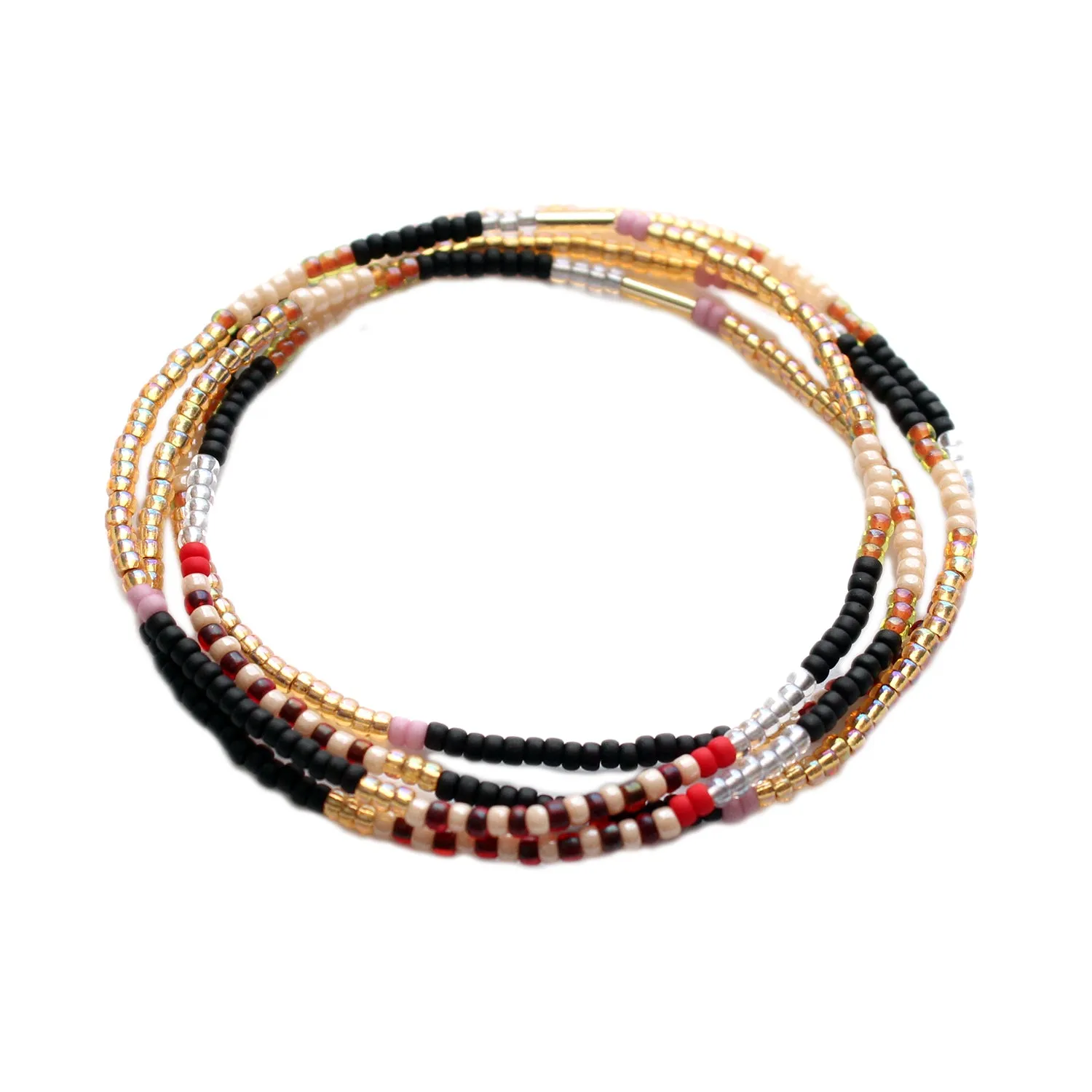 Coco Black Bracelet Set of 4