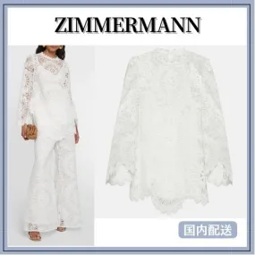 Zimmermann Casual Long Sleeve Cotton Party Lace