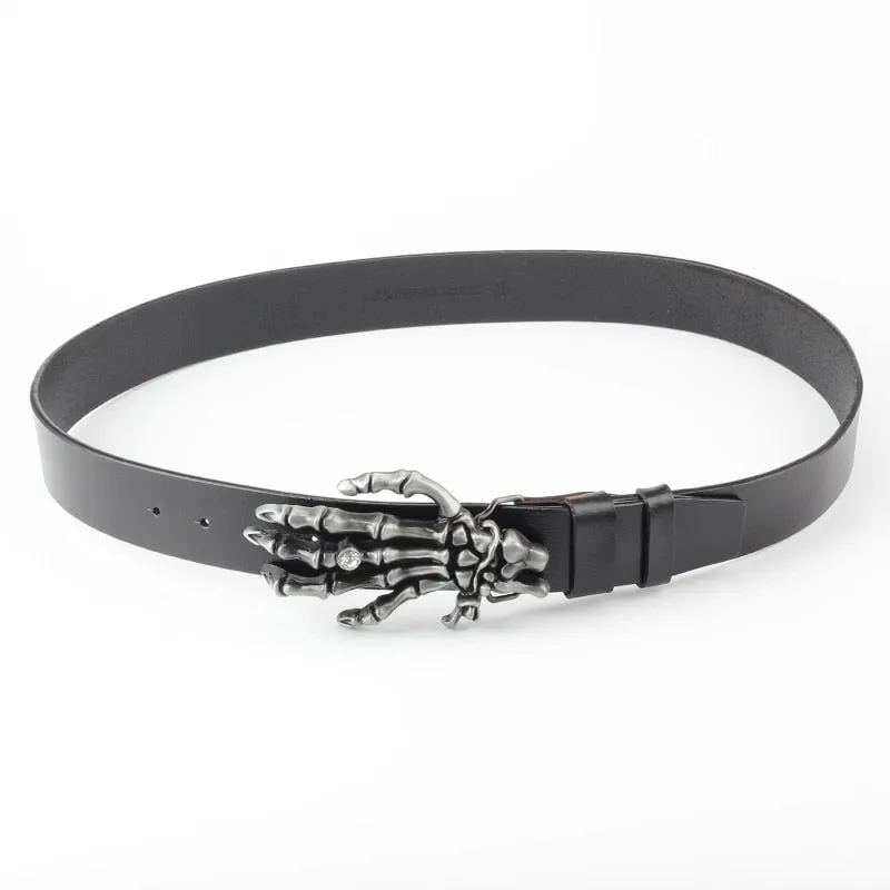 Hip Hop Leather Belt