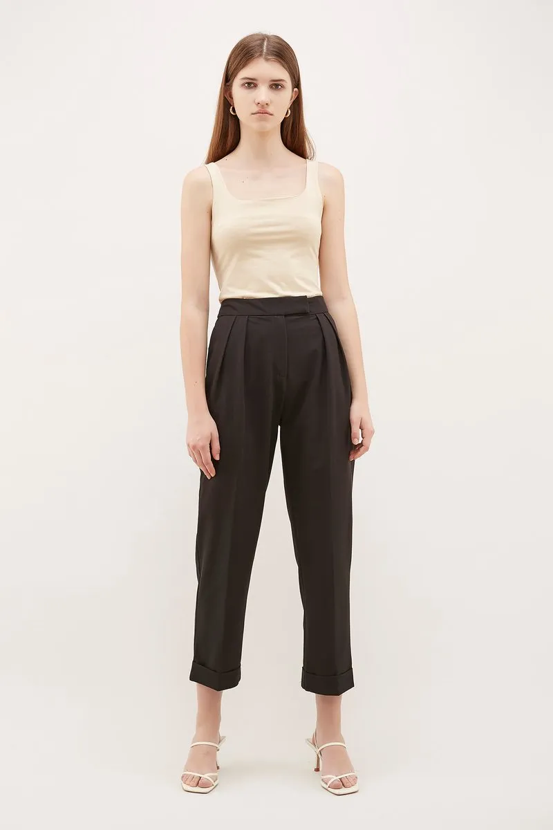 Stylish Jordin Cuffed Trousers