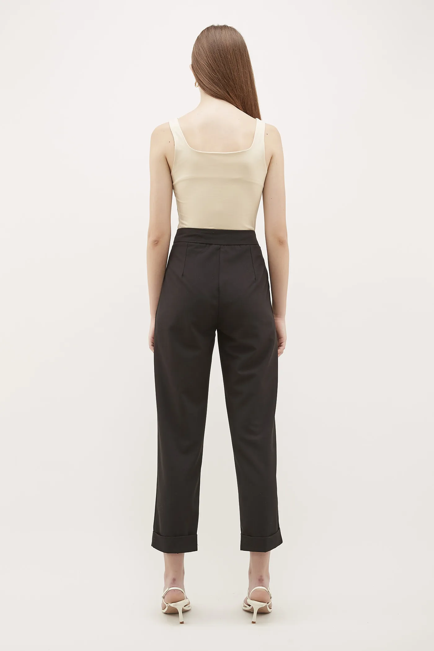 Stylish Jordin Cuffed Trousers