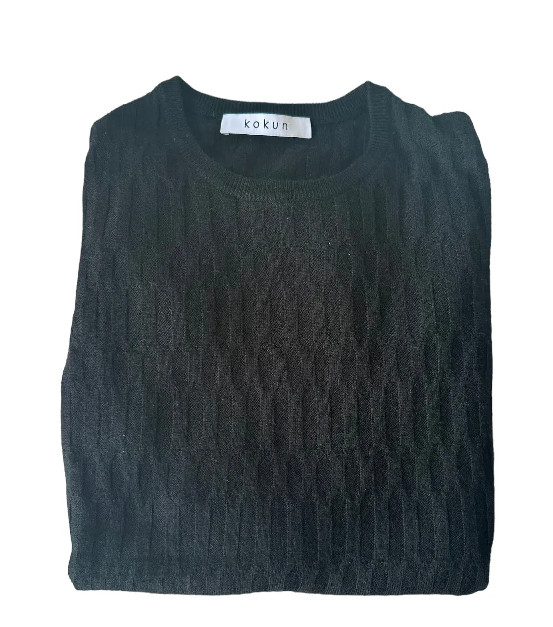 Textured Crewneck Sweater