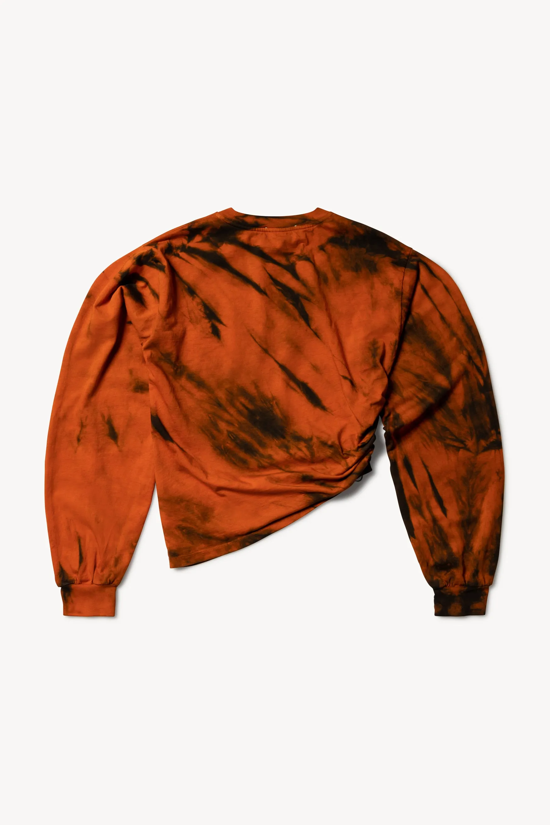 Tiger Dye Tech Hole Long Sleeve Tee