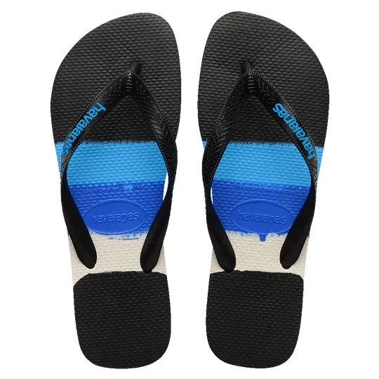 Havaianas Black/Blue Top Tech