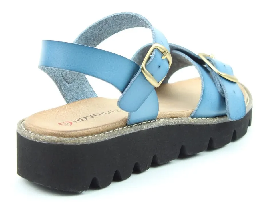 Trudy Womens Buckle Fastening Sandal