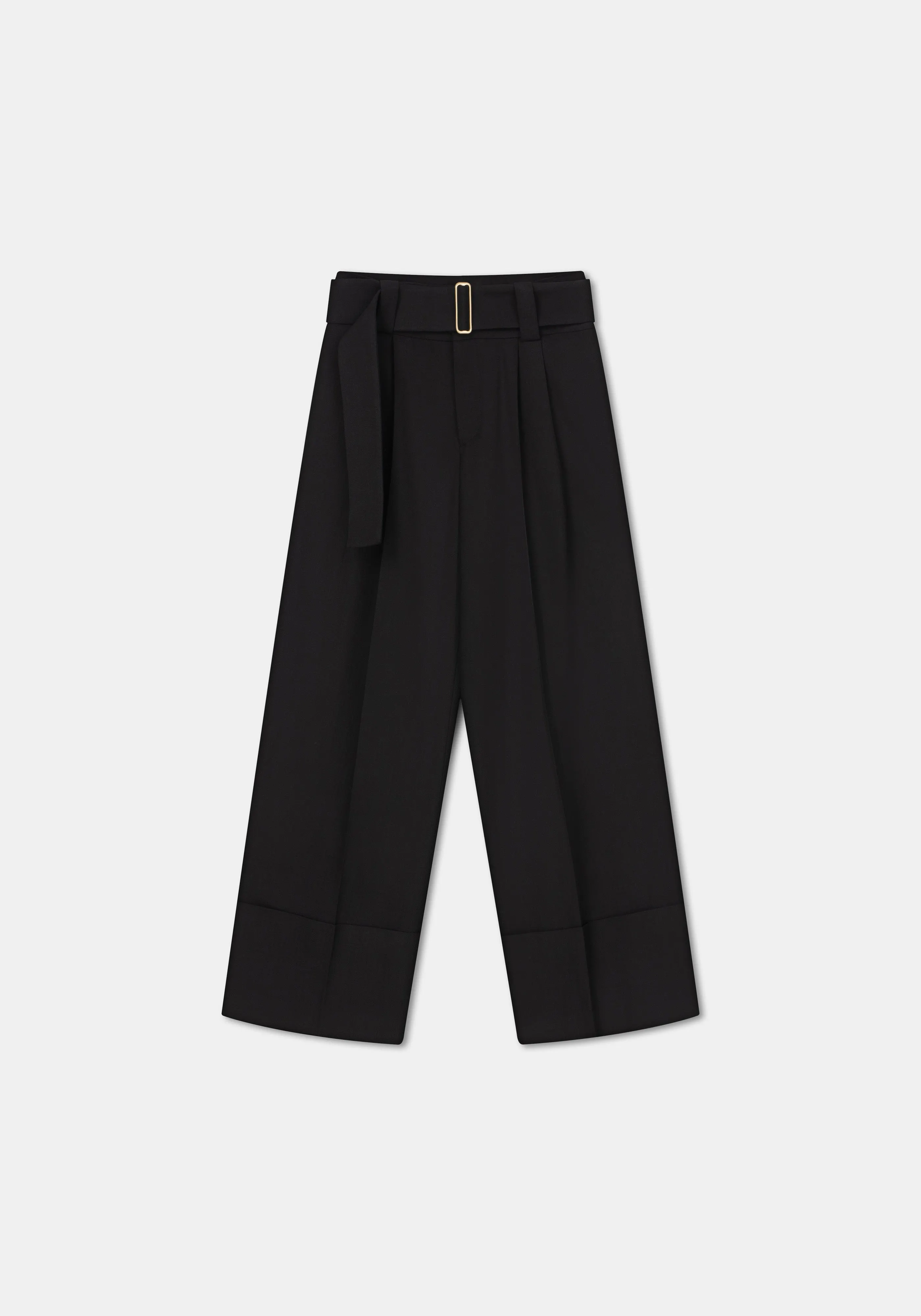 TRUDI Wide Cuffed Trousers