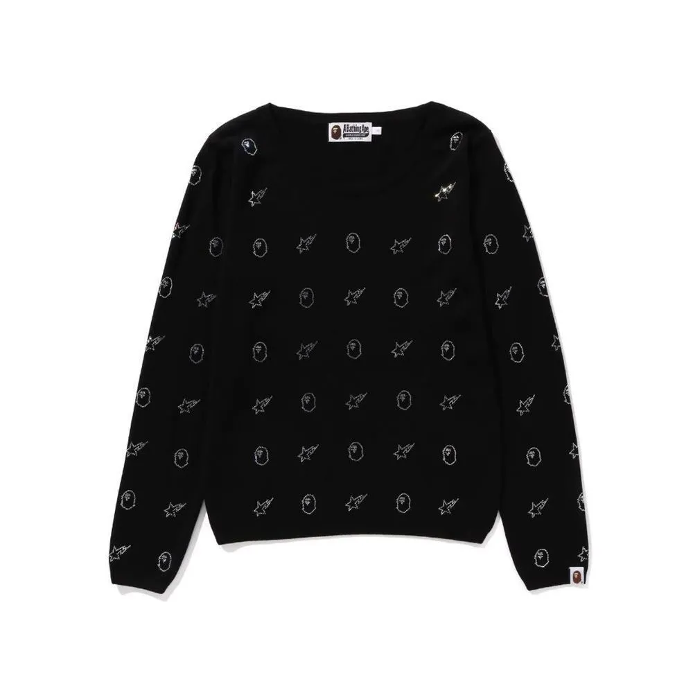 Unisex Wool Crew Neck Long Sleeves