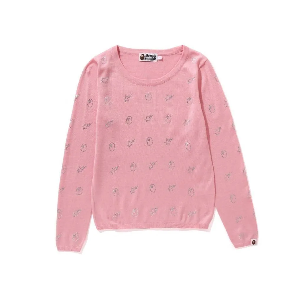 Unisex Wool Crew Neck Long Sleeves