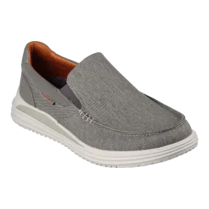 Taupe Proven Slip On Shoes for Men Cod: 204785